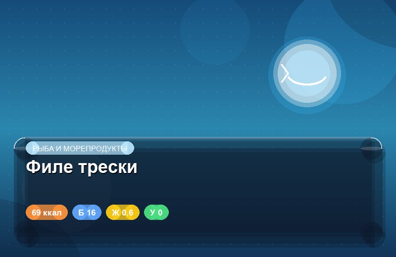 Филе трески