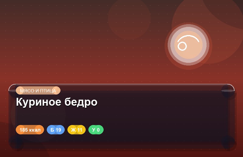 Куриное бедро