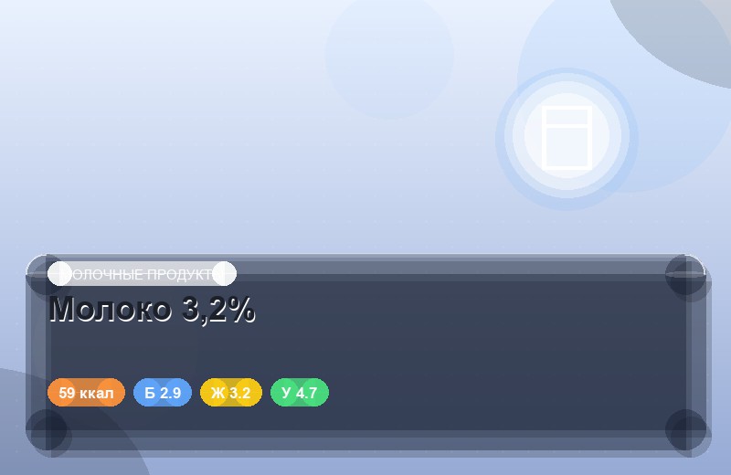 Молоко 3,2%