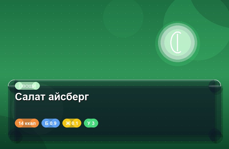 Салат айсберг