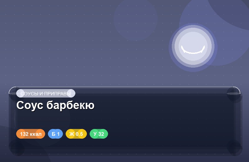 Соус барбекю