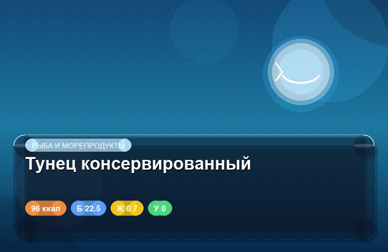 Тунец консервированный